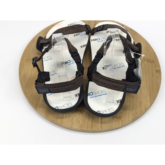 Xero Shoes Z-Trail EV Mens Sandals Multi Brown Minimalist Sport Hiking Size 10 - Picture 6 of 11